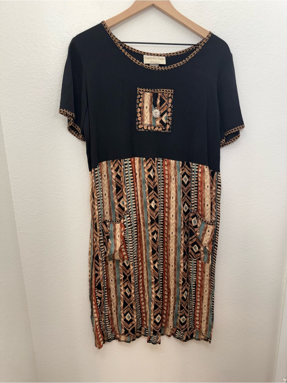 Honolulu Naturally Yours Vintage Dress Medium